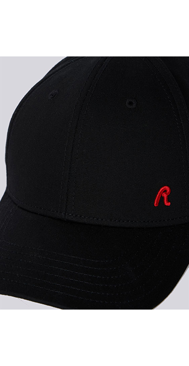 R刺繍入りCAP 詳細画像 ブラック 3